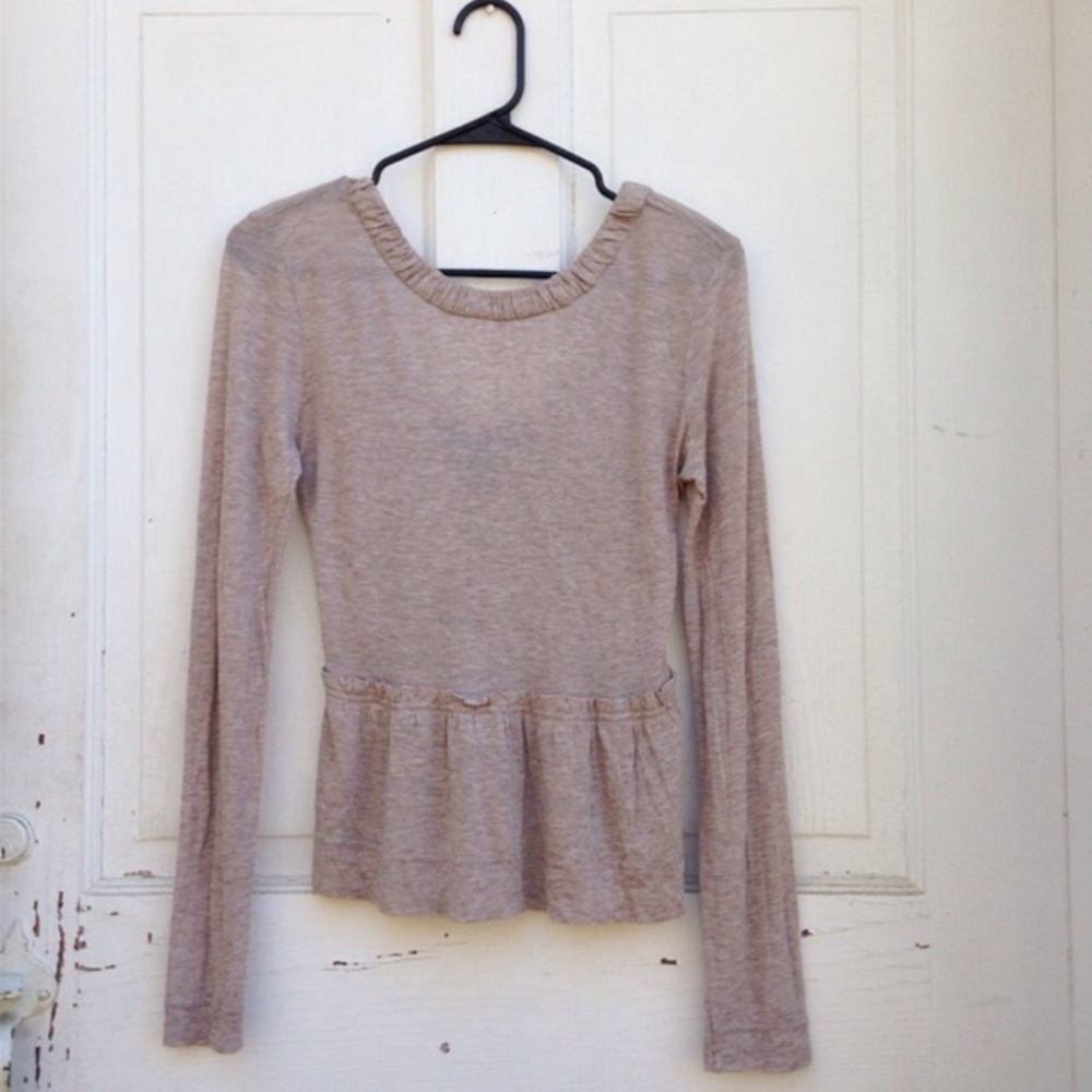 Marc by Marc Jacobs Stretchy Ruffle Long Sleeve